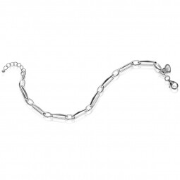 ZINZI CHARMS Sterling Silver Chains Bracelet CH-A10