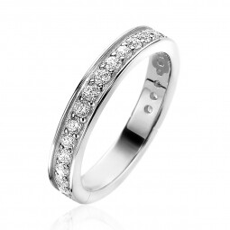 ZINZI Sterling Silver Ring White ZIR2050