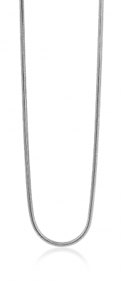 ZINZI Sterling Silver Snake Necklace 1,5mm width 42cm ZISL15-42