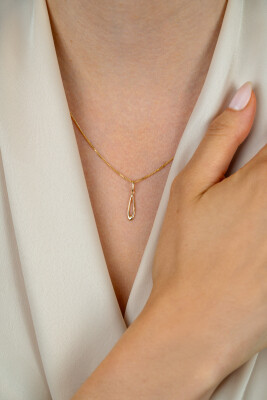 ZINZI GOLD hanger ovaal open