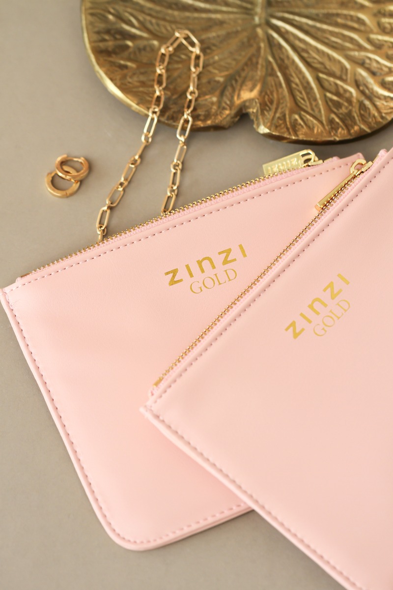 ZINZI Jewellery Pouch Pink ETUI-ZG