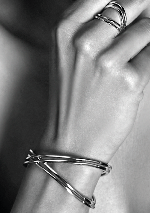 ZINZI Sterling Silver Bracelet by Dutch Designer Mart Visser MVA12