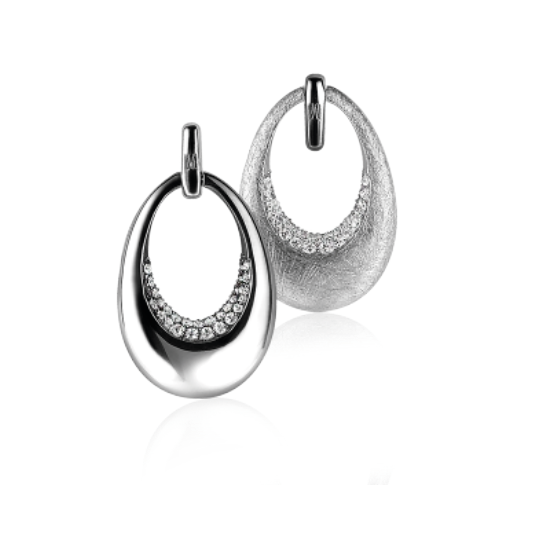 ZINZI Sterling Silver Earrings by Dutch Designer Mart Visser MVO10