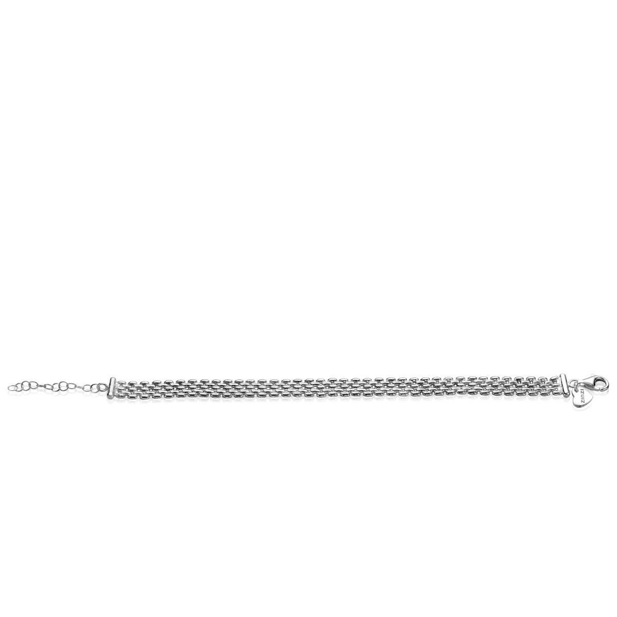 ZINZI Sterling Silver Bracelet Rolex-style Chain width 8mm 16,5-20cm ZIA2289