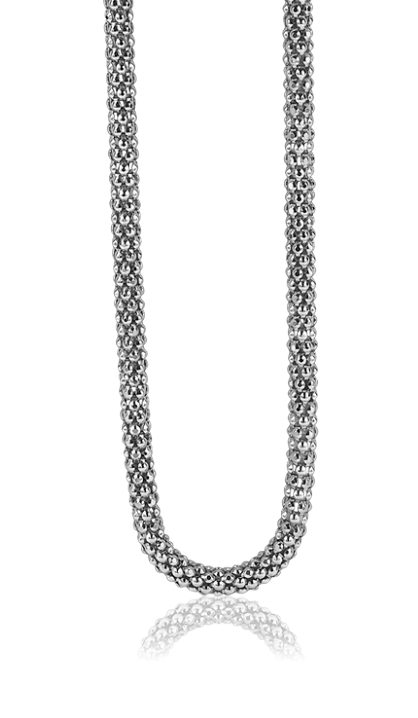 ZINZI Sterling Silver Chain Necklace width 4,5mm 45cm ZIC1057