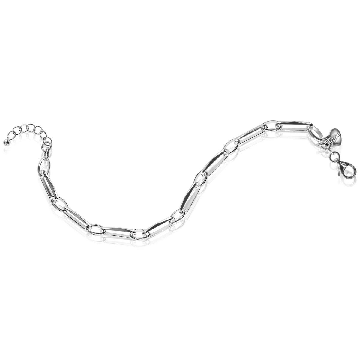 ZINZI CHARMS Sterling Silver Chains Bracelet CH-A10